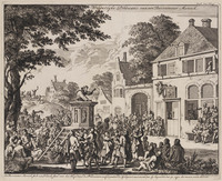 KG 06025
<br/>
Wonderlyke Predicatie van een Barrevoeter Monnik
<br/>
<em>Luyken, Jan (1649-1712)</em>